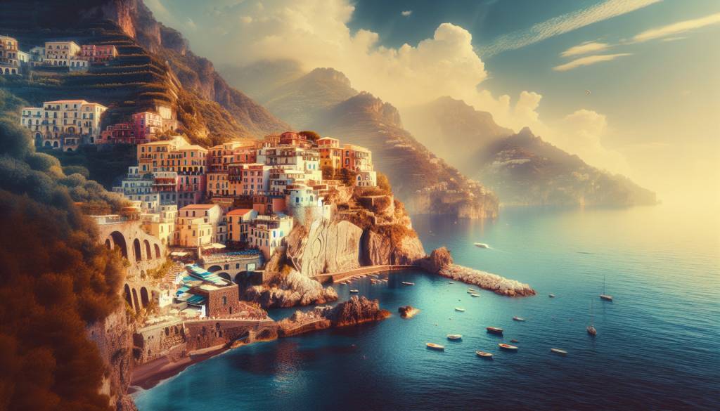 amalfiküste: italienische Romantik am Mittelmeer
