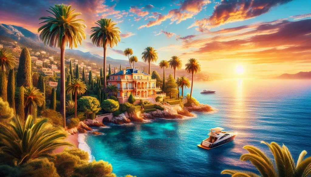 côte d'Azur: Luxus und Romantik an der französischen Riviera